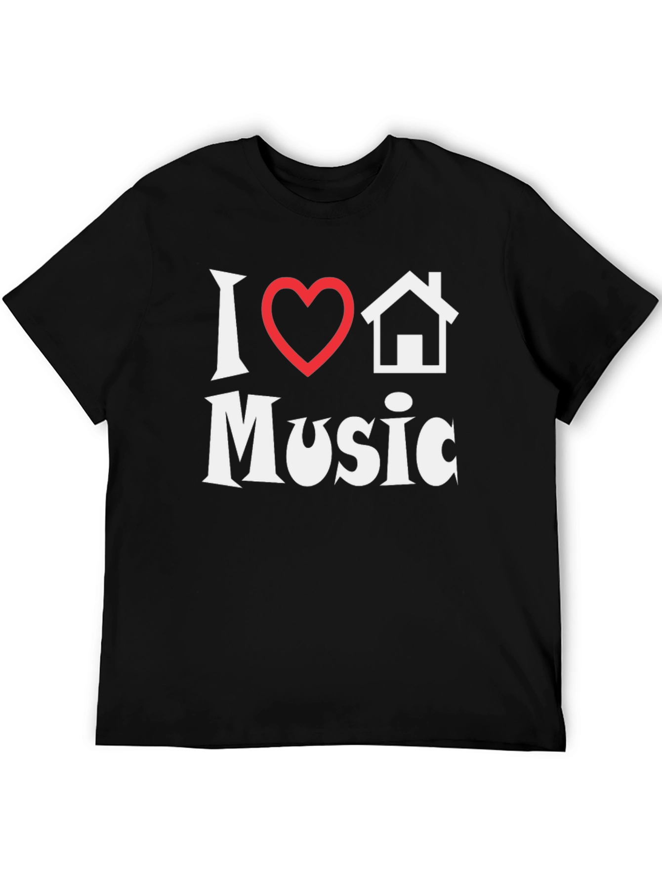I Heart House Music T-Shirt - Stylish Graphic Tee