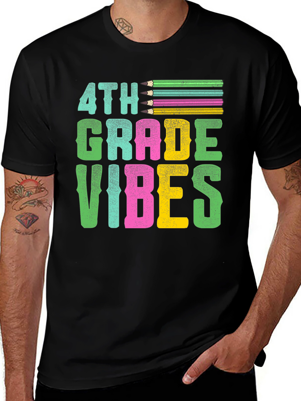 4th Grade Vibes Graphic T-Shirt