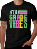 4th Grade Vibes Graphic T-Shirt