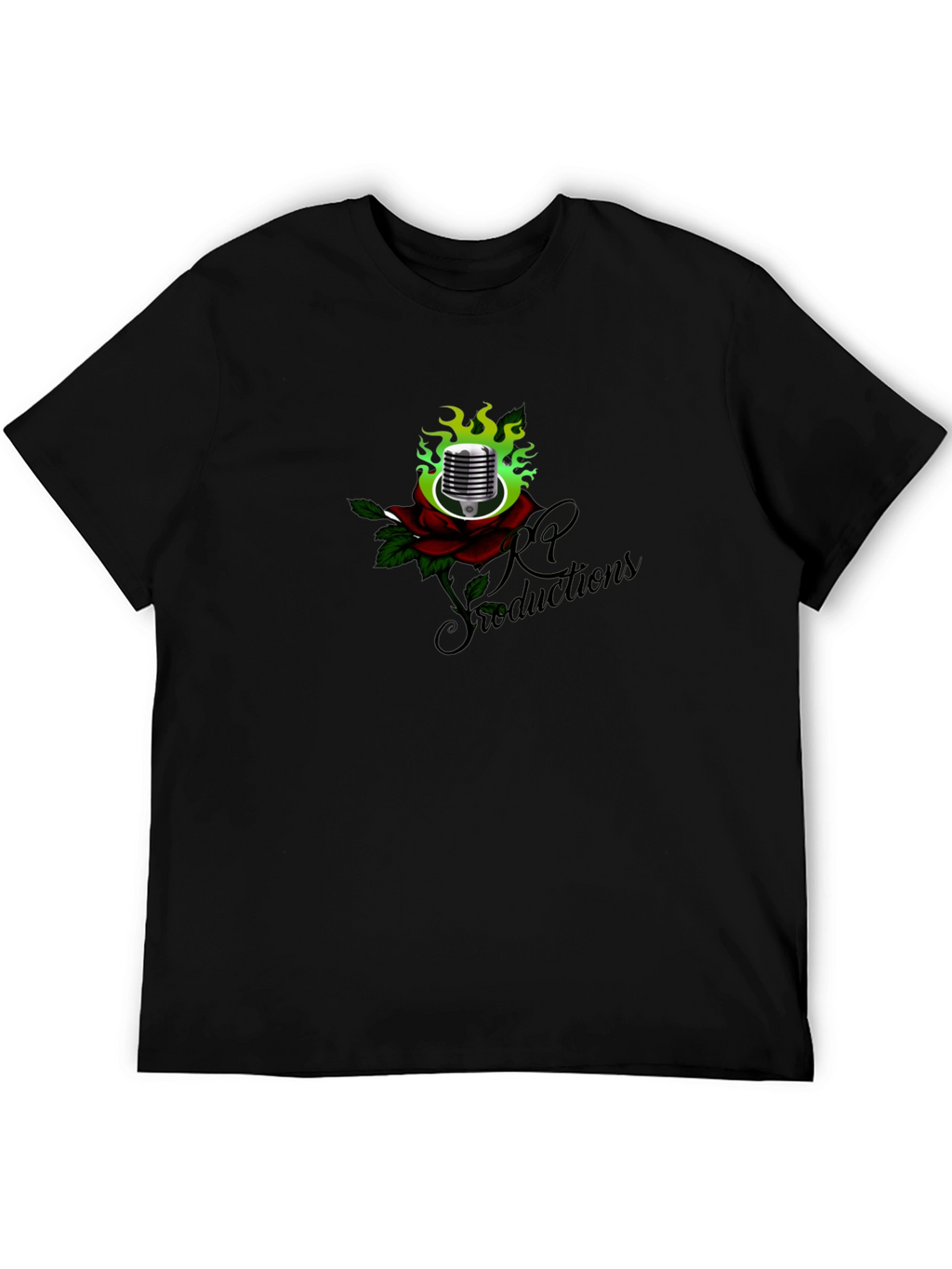 Mic & Rose RP Productions Black T-Shirt