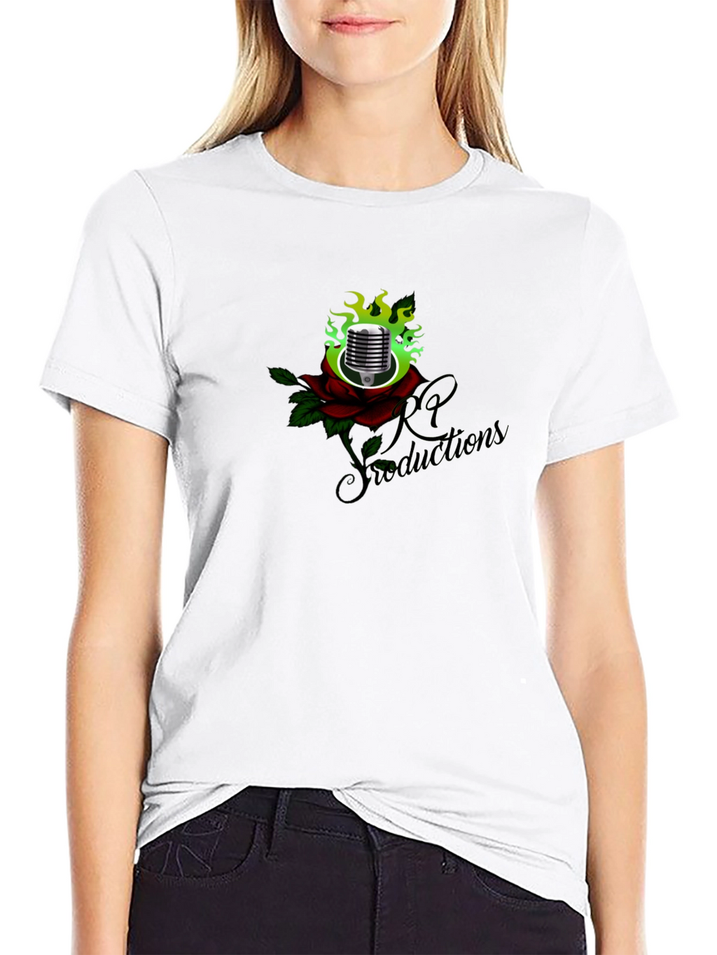Mic & Rose RP Productions Black T-Shirt