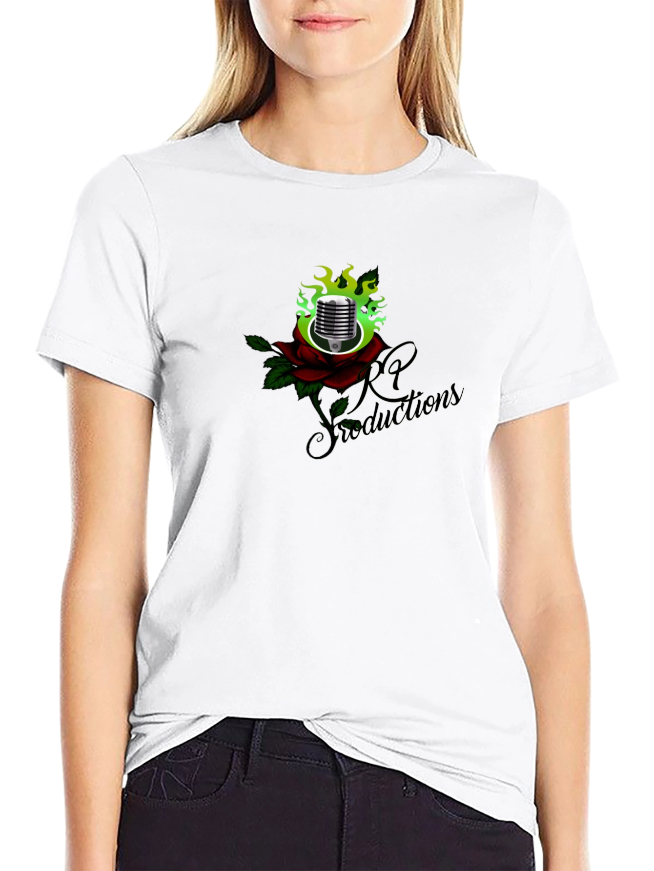Mic & Rose RP Productions Black T-Shirt