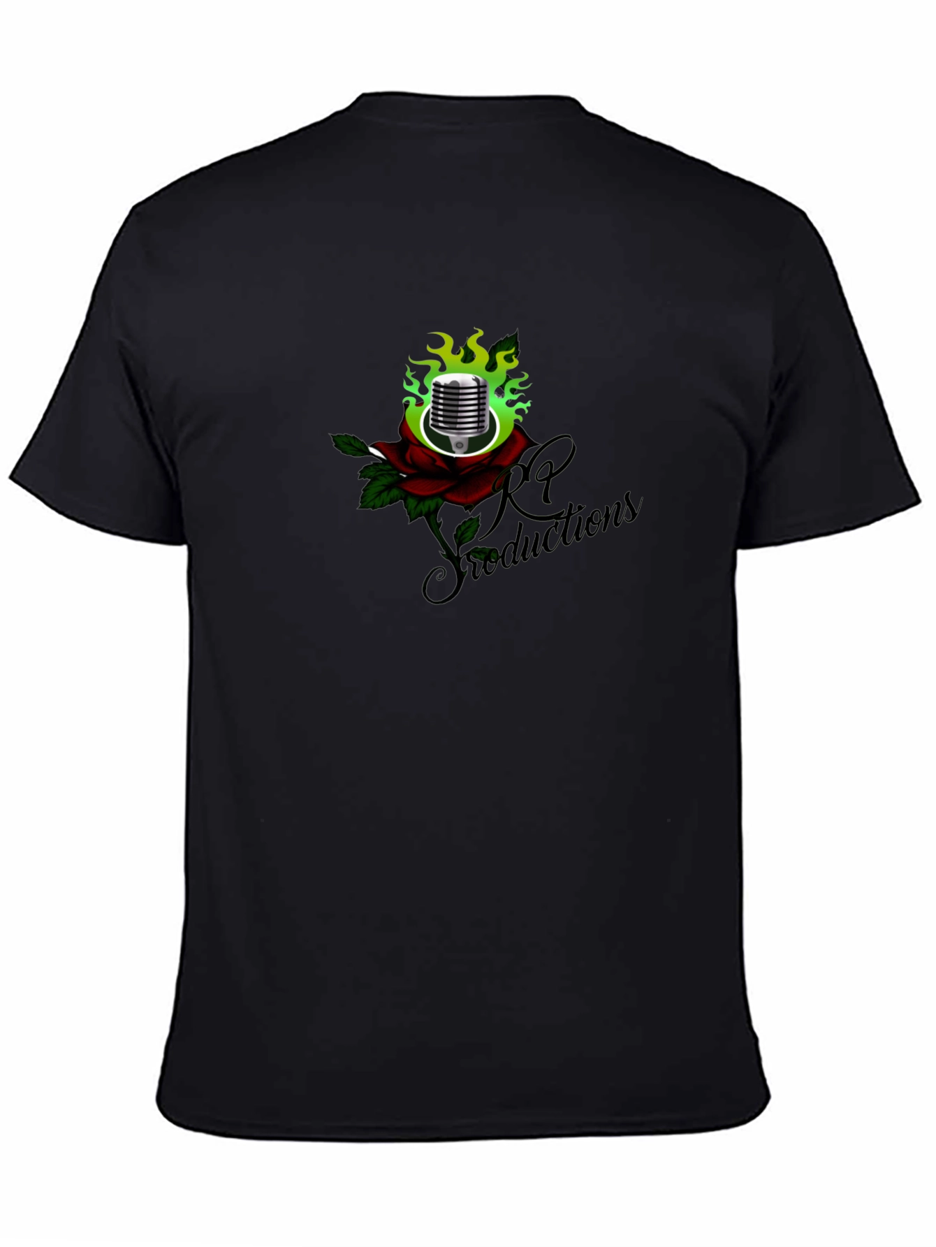 Mic & Rose RP Productions Black T-Shirt