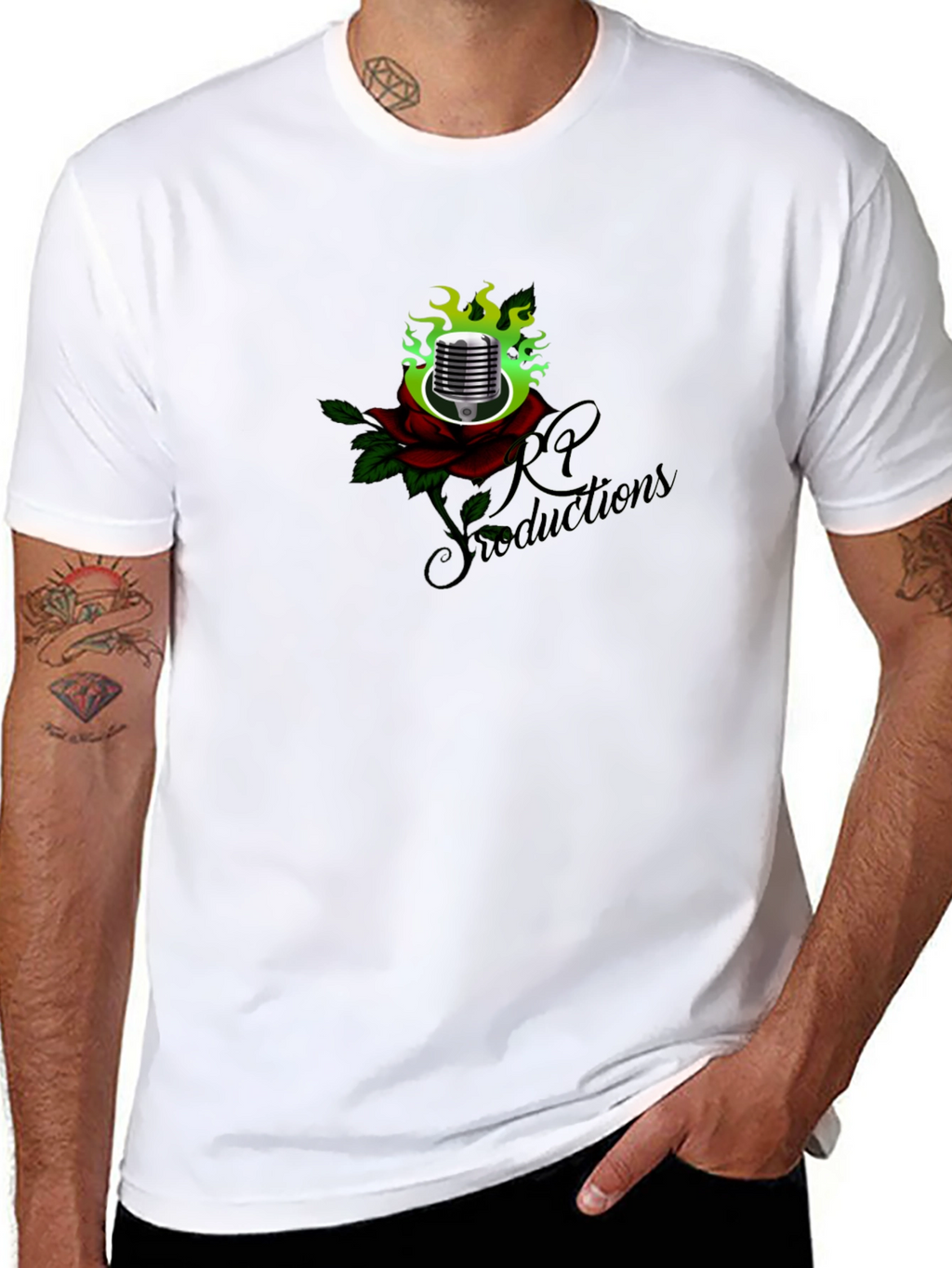 Mic & Rose RP Productions Black T-Shirt