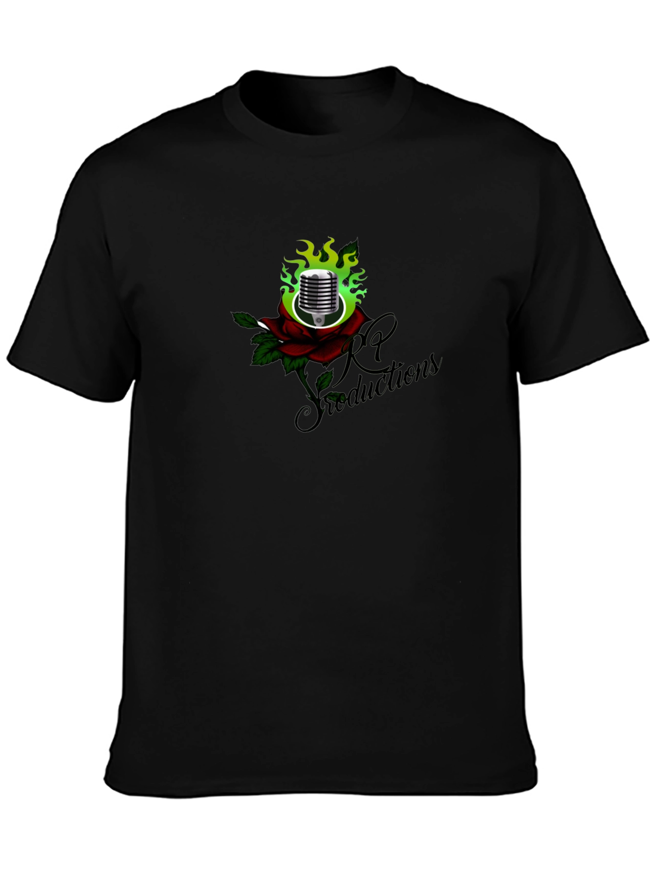 Mic & Rose RP Productions Black T-Shirt