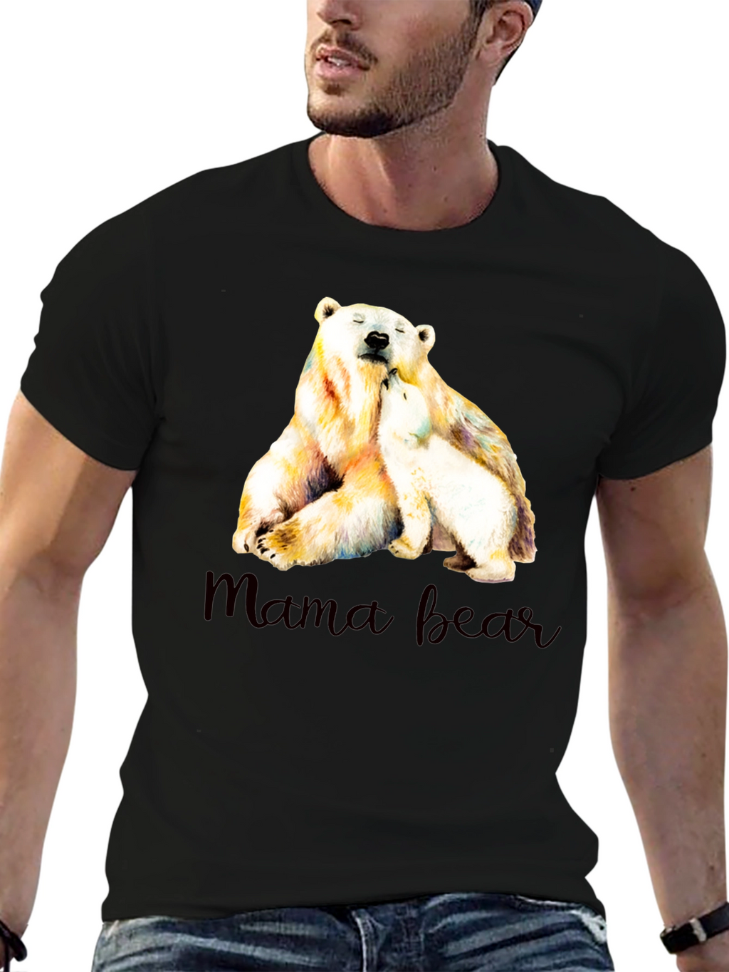 Mama Bear Graphic T-Shirt