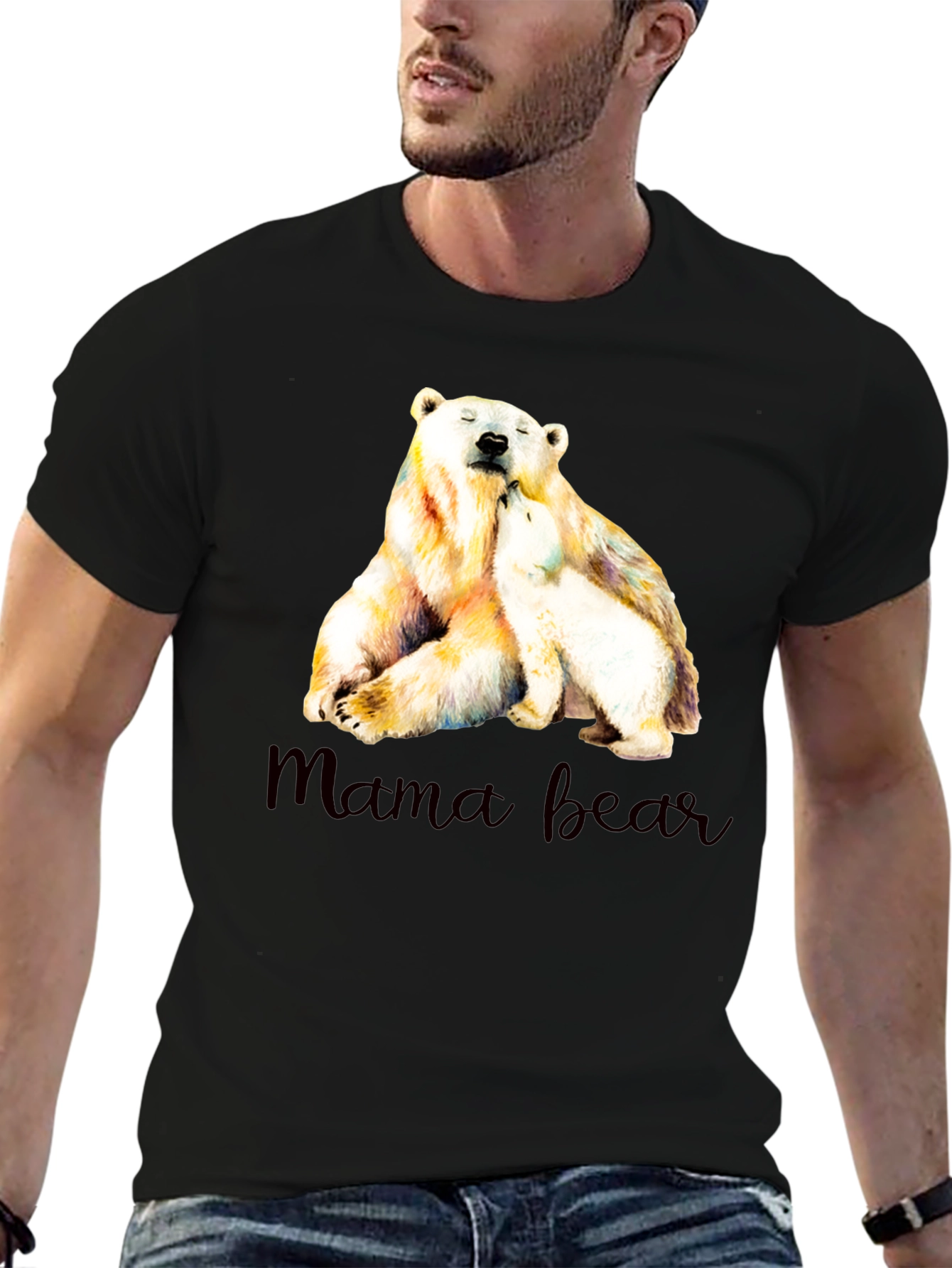 Mama Bear Graphic T-Shirt