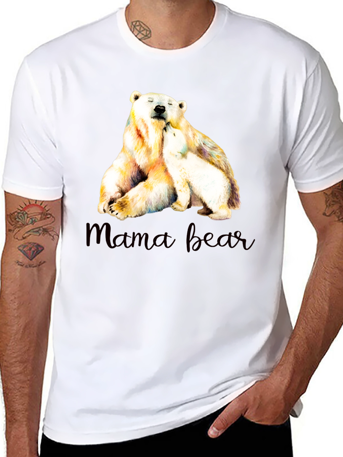 Mama Bear Graphic T-Shirt