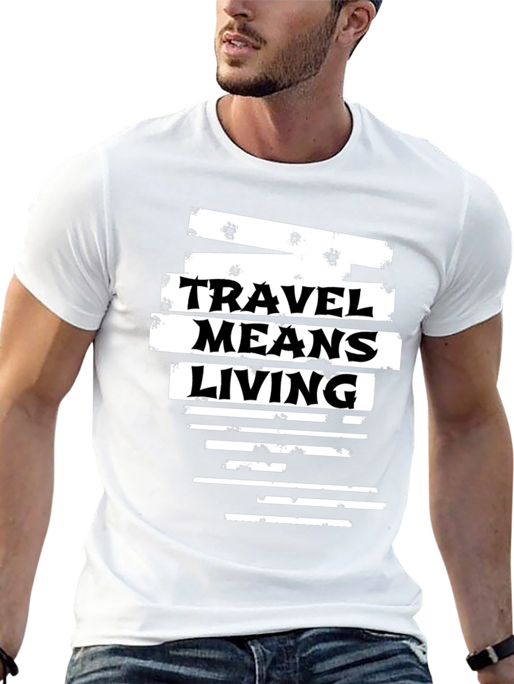 Travel Means Living Graphic Tee