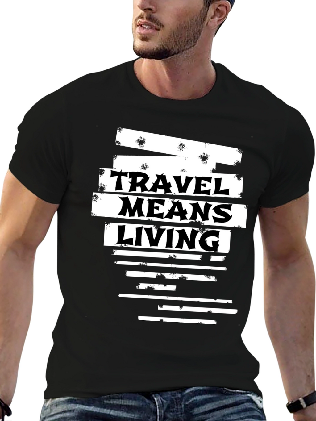 Travel Means Living Graphic Tee
