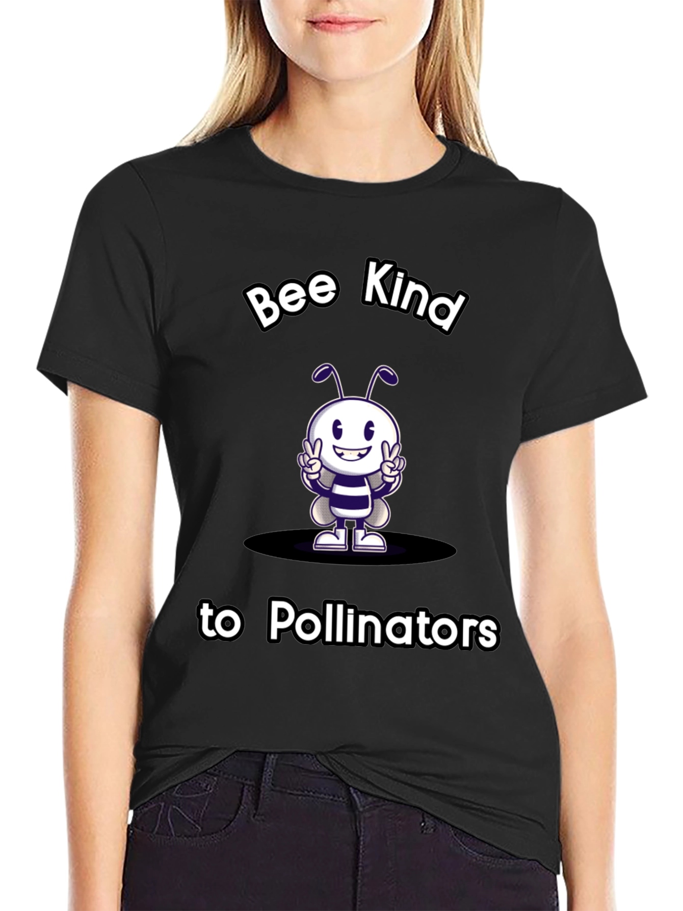 Bee Kind to Pollinators Graphic Tee