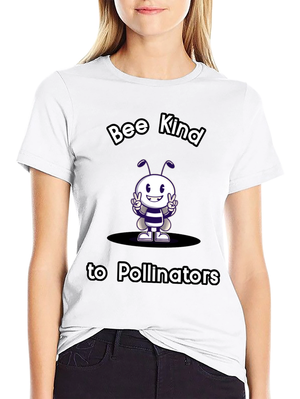 Bee Kind to Pollinators Graphic Tee