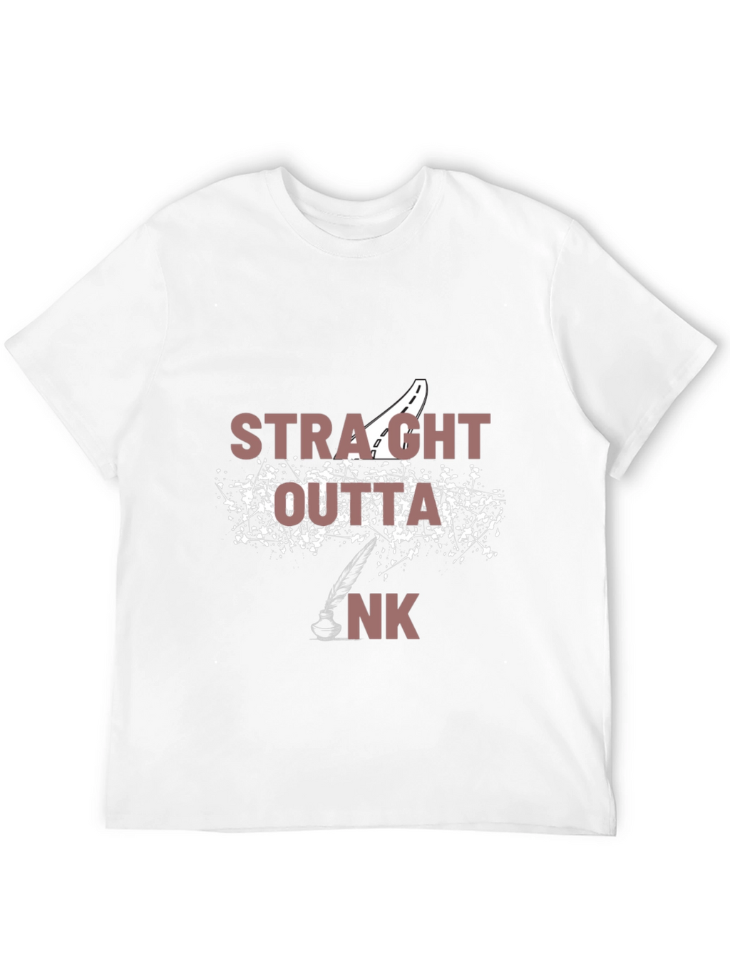 Straight Outta Ink T-Shirt - Artistic Design