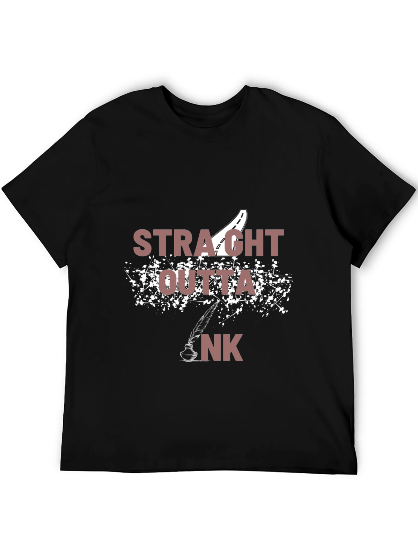Straight Outta Ink T-Shirt - Artistic Design