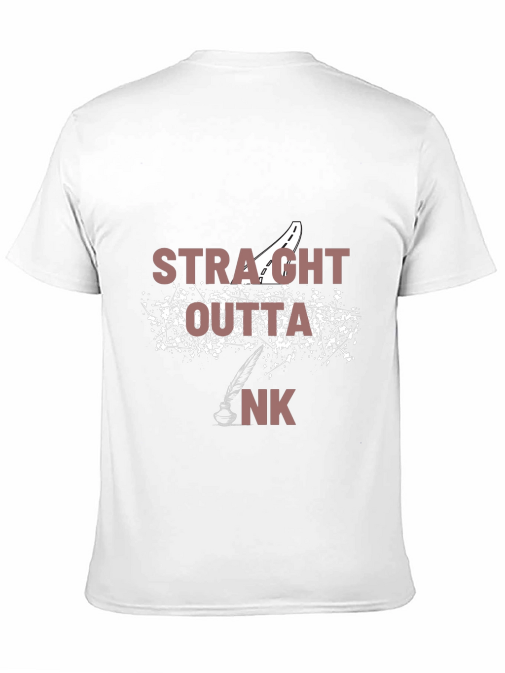 Straight Outta Ink T-Shirt - Artistic Design
