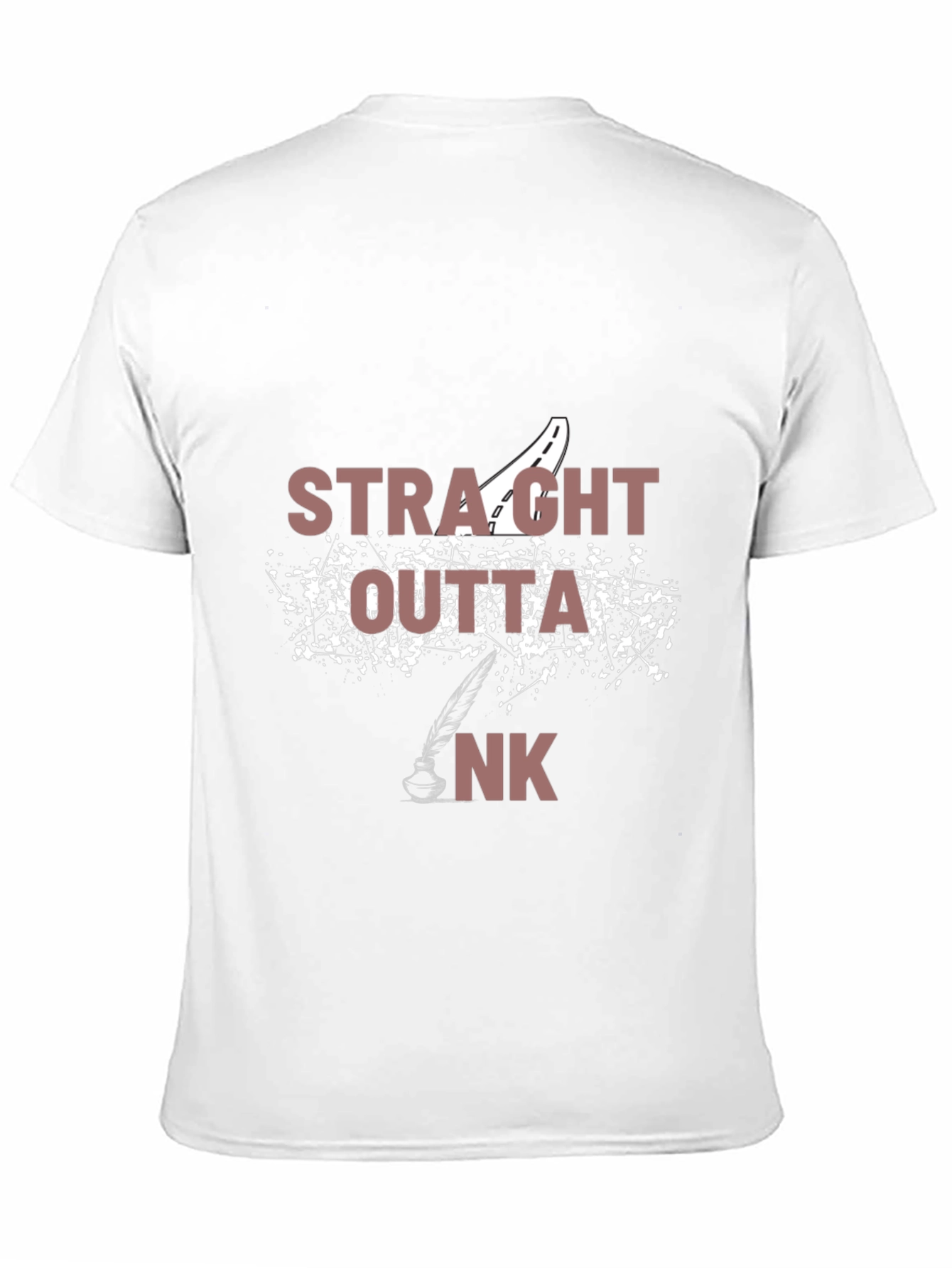 Straight Outta Ink T-Shirt - Artistic Design