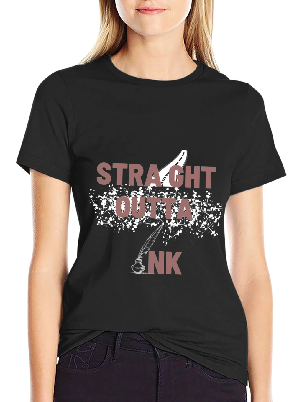 Straight Outta Ink T-Shirt - Artistic Design