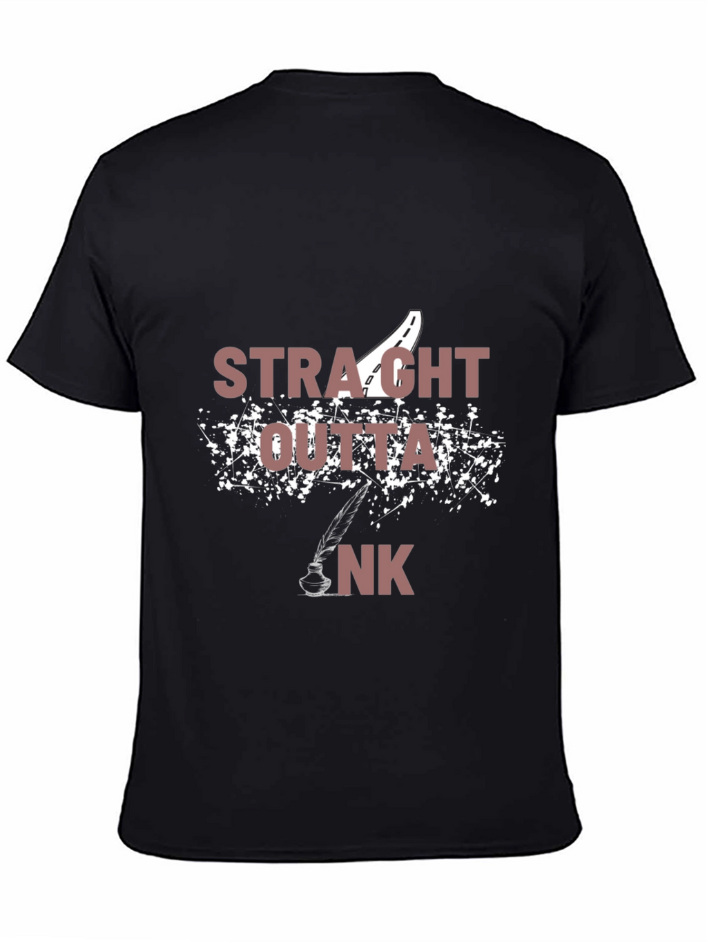 Straight Outta Ink T-Shirt - Artistic Design