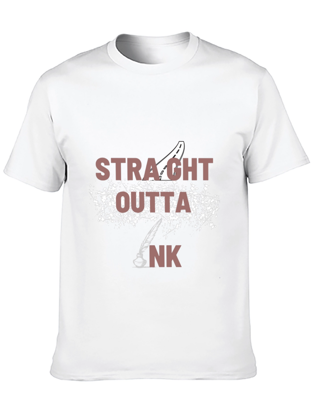 Straight Outta Ink T-Shirt - Artistic Design