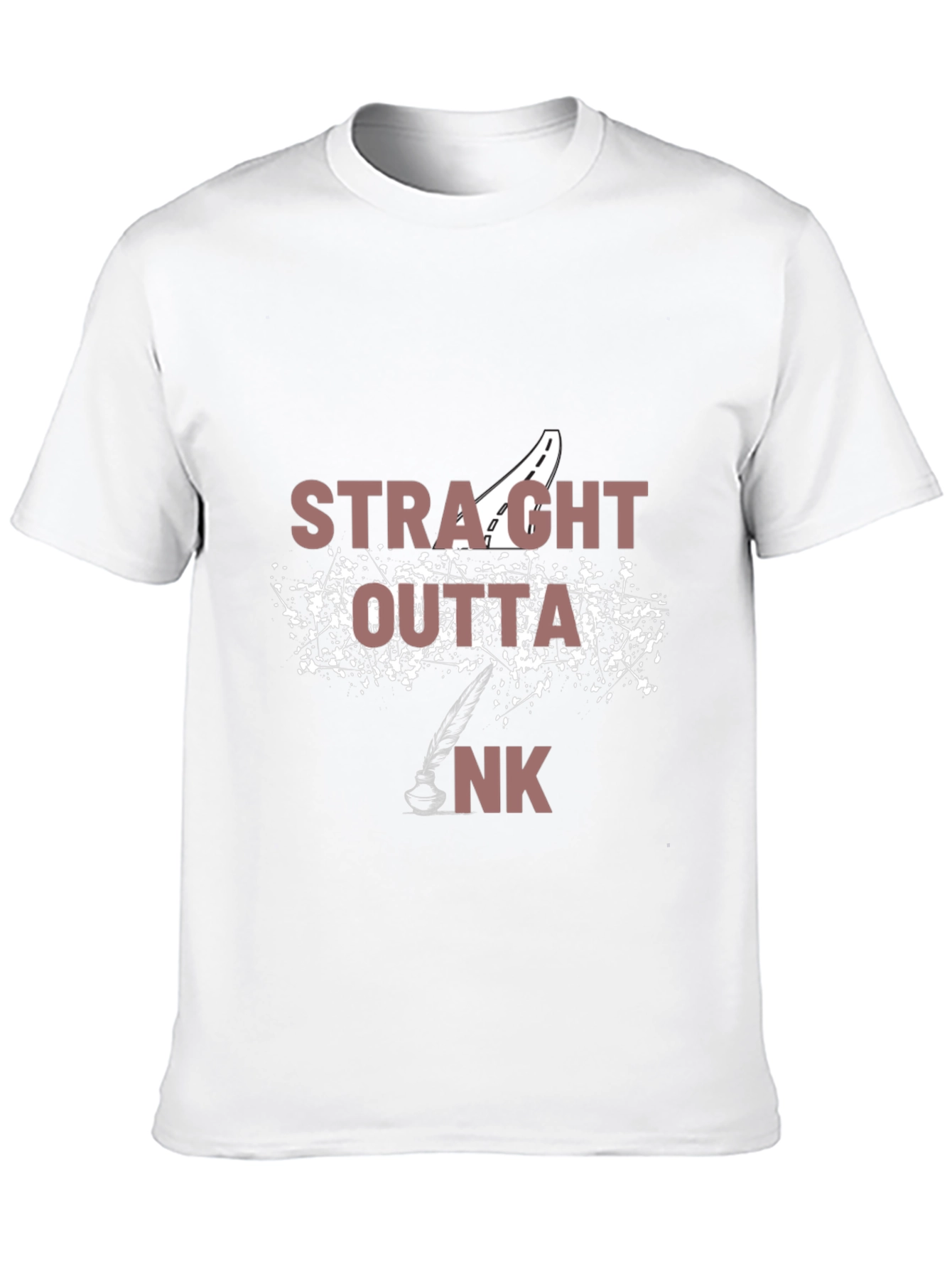 Straight Outta Ink T-Shirt - Artistic Design