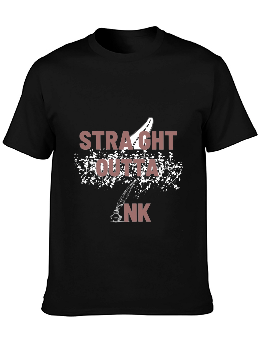 Straight Outta Ink T-Shirt - Artistic Design