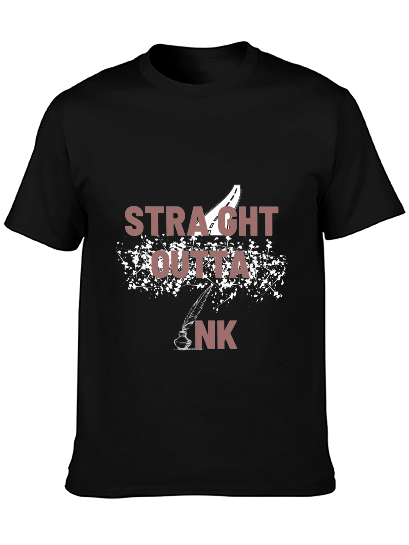 Straight Outta Ink T-Shirt - Artistic Design