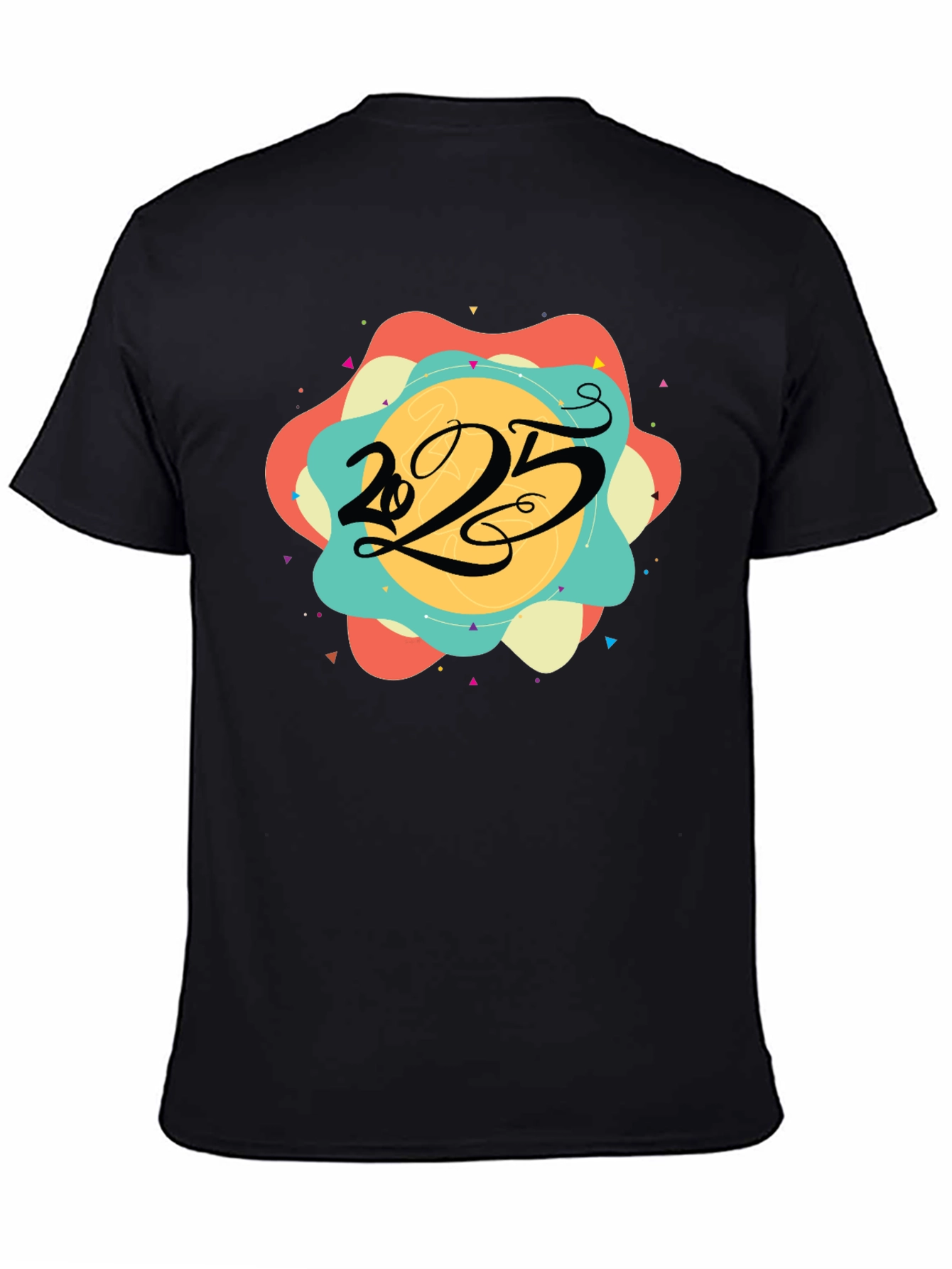 2025 Graphic Tee - Mens Black T-Shirt