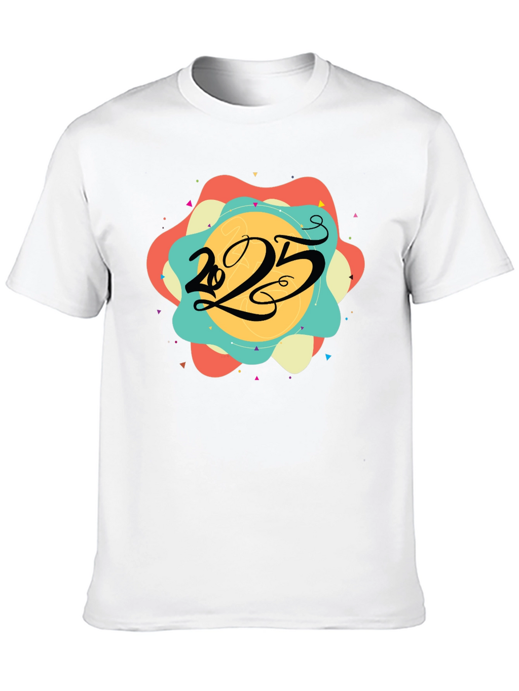 2025 Graphic Tee - Mens Black T-Shirt