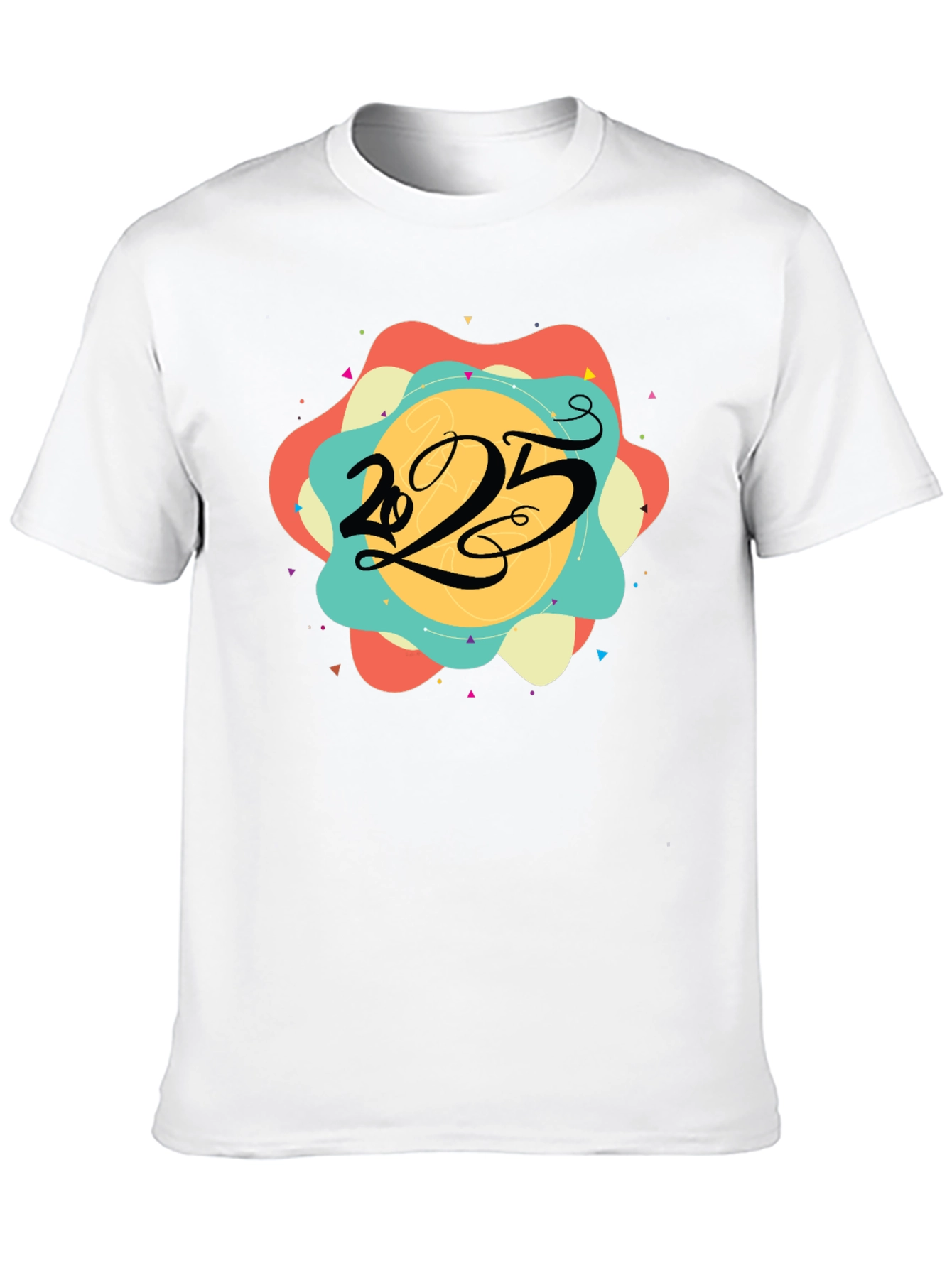 2025 Graphic Tee - Mens Black T-Shirt