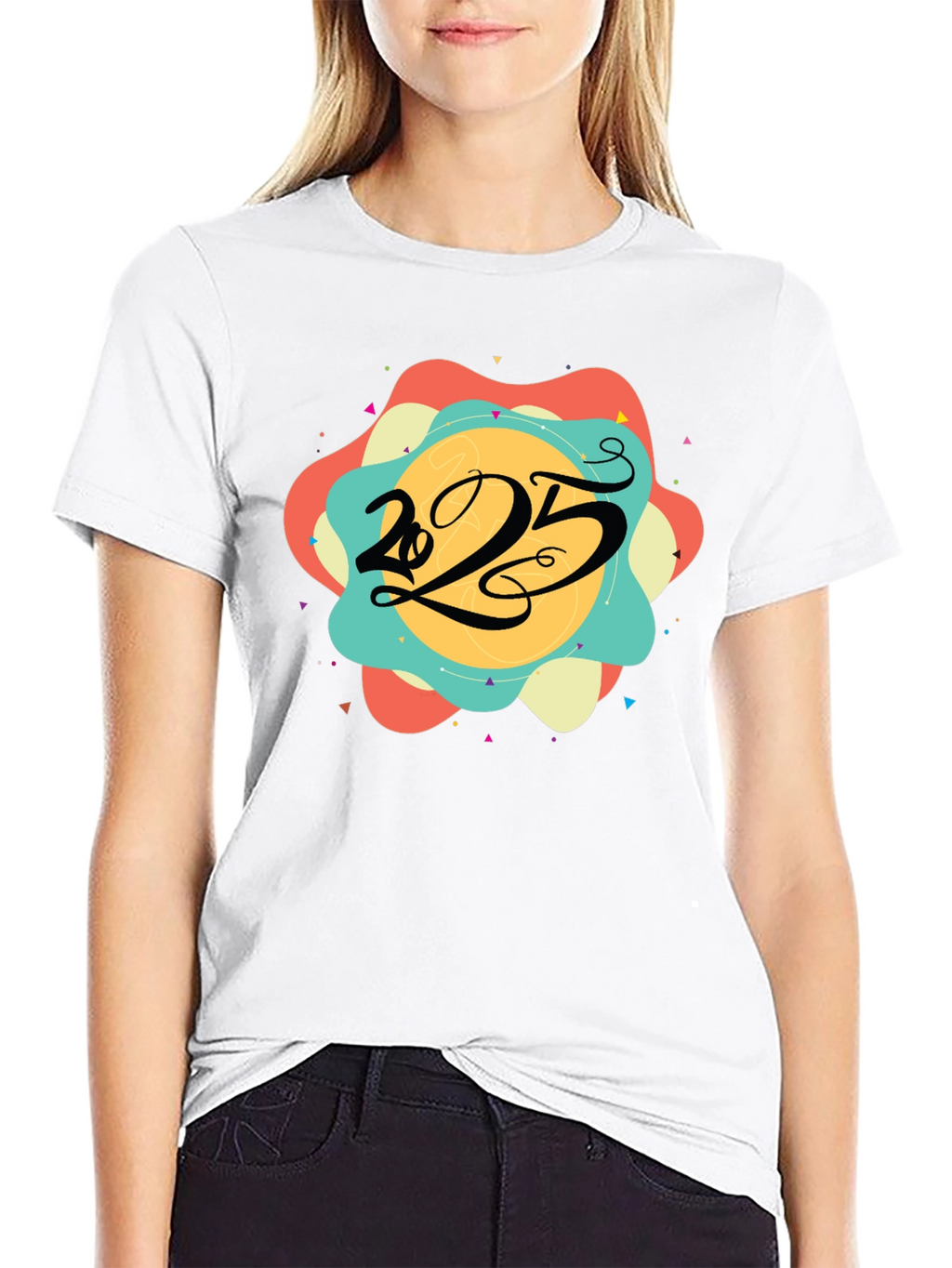 2025 Graphic Tee - Mens Black T-Shirt