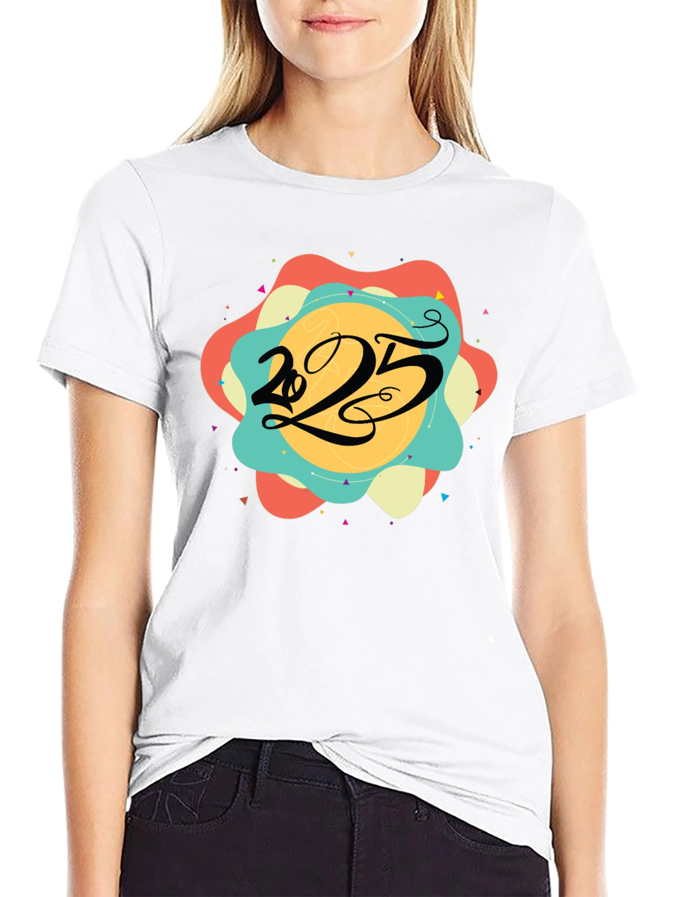 2025 Graphic Tee - Mens Black T-Shirt