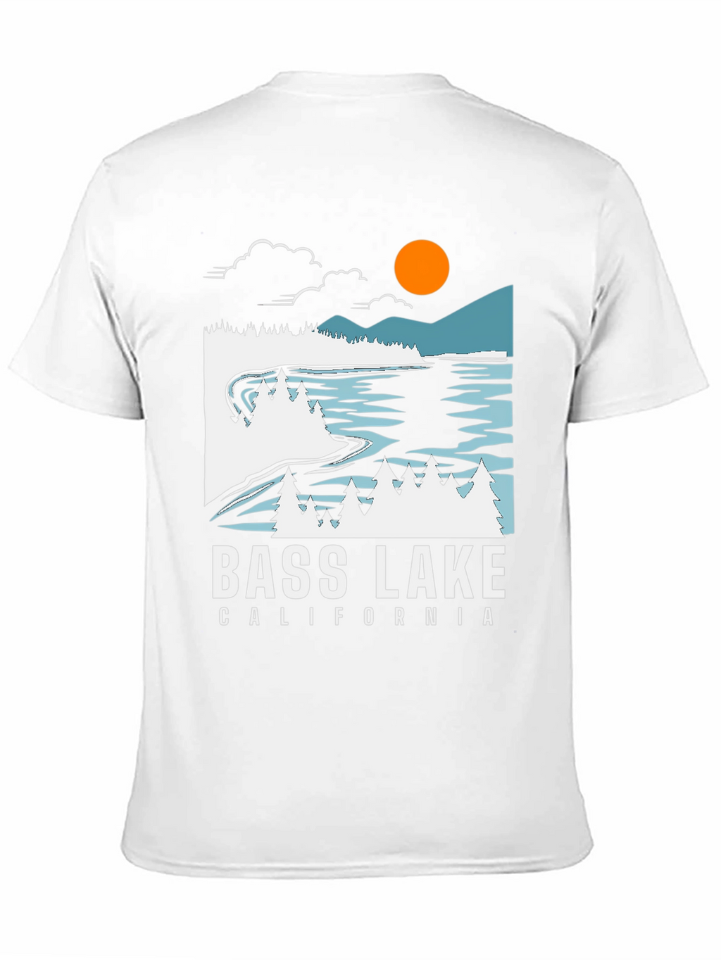 Bass Lake California Graphic Tee