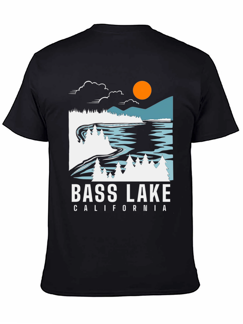 Bass Lake California Graphic Tee