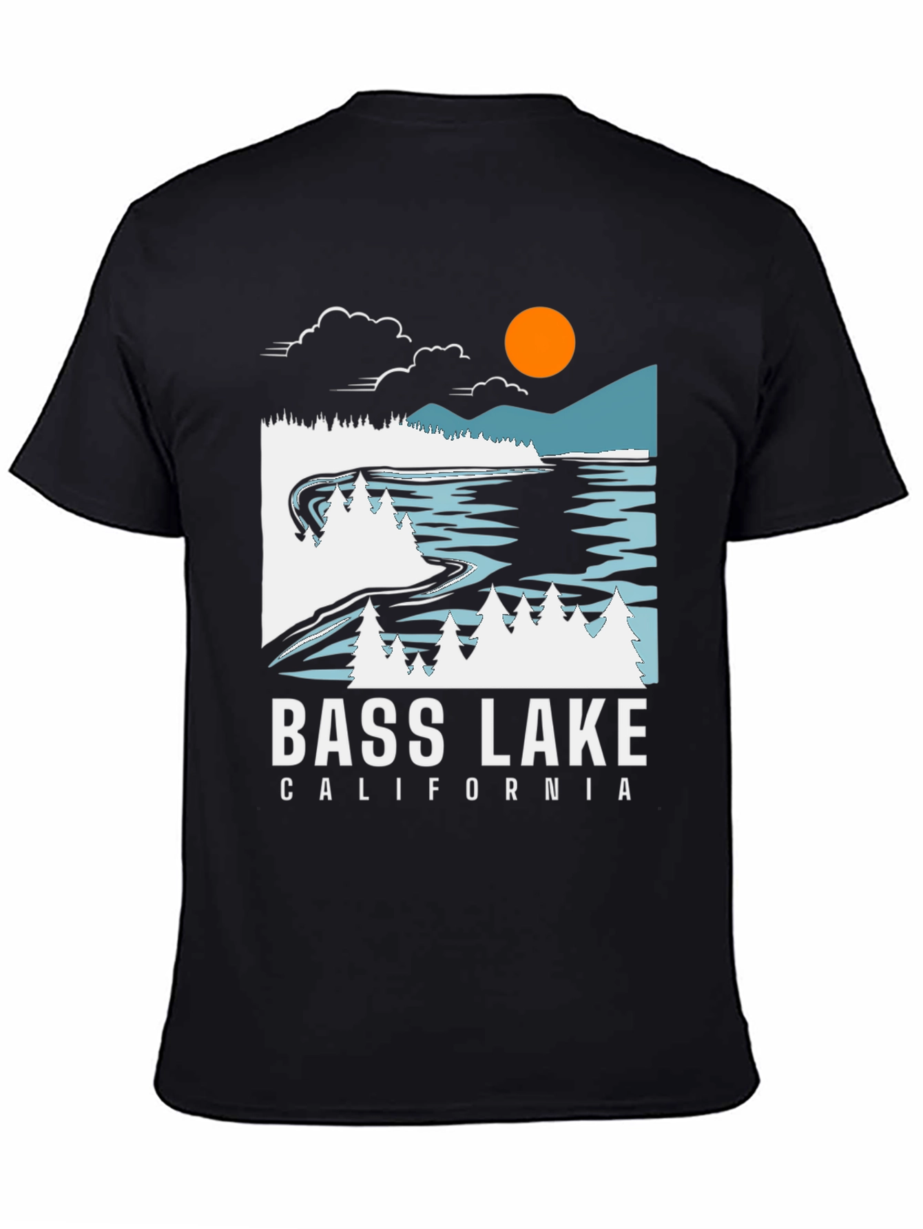 Bass Lake California Graphic Tee