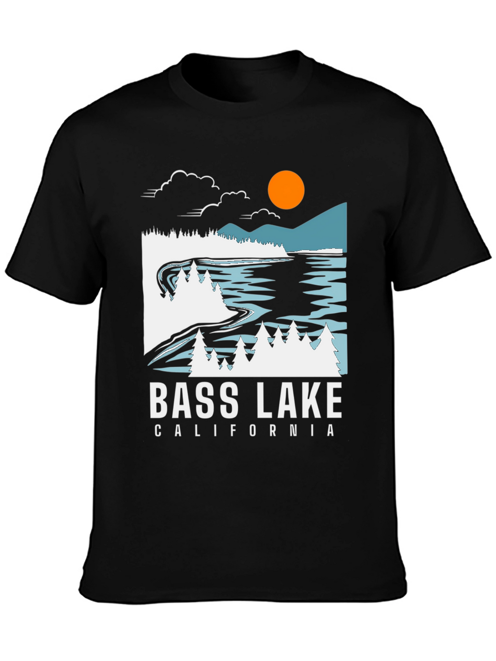 Bass Lake California Graphic Tee