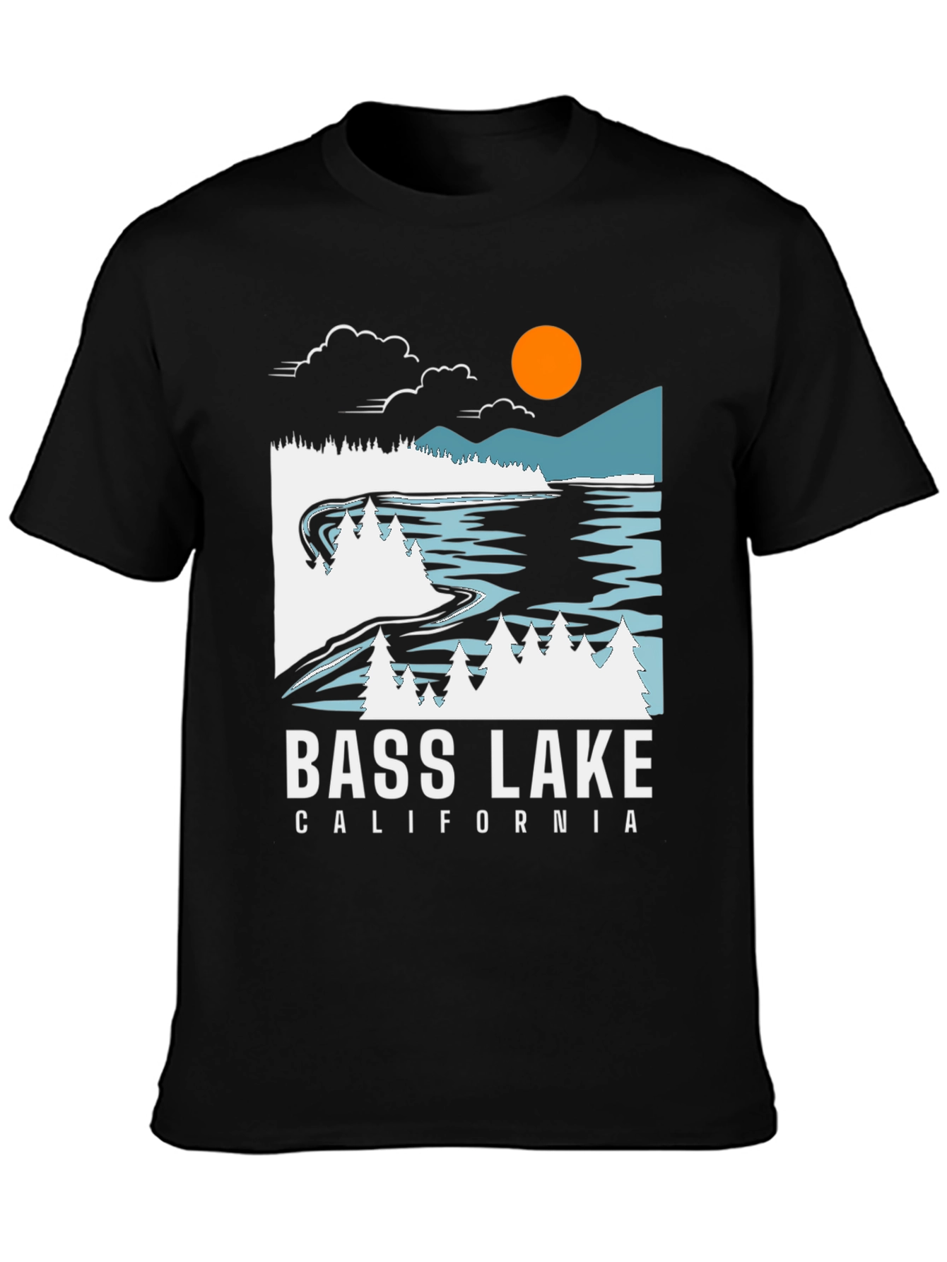 Bass Lake California Graphic Tee