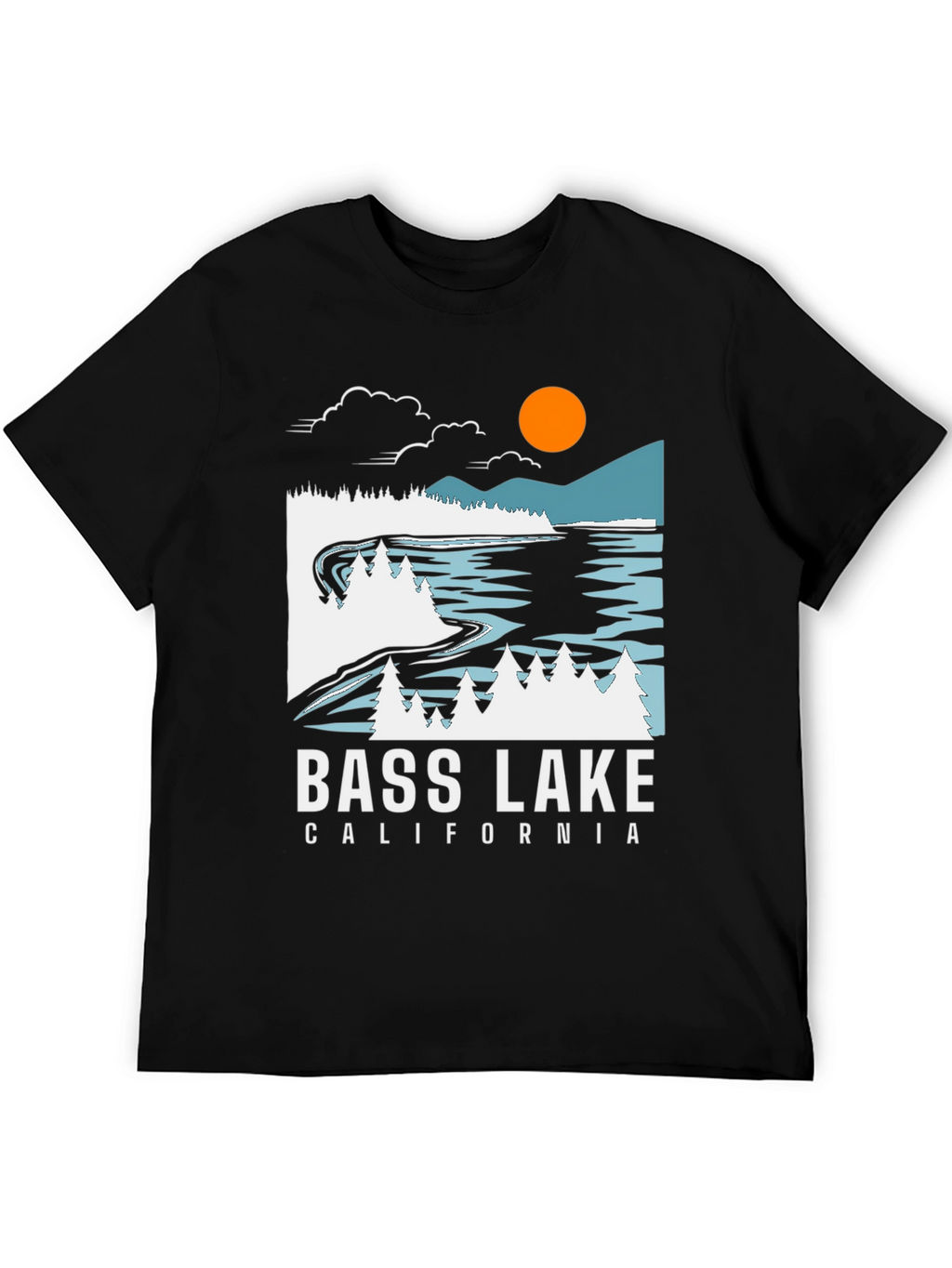 Bass Lake California Graphic Tee