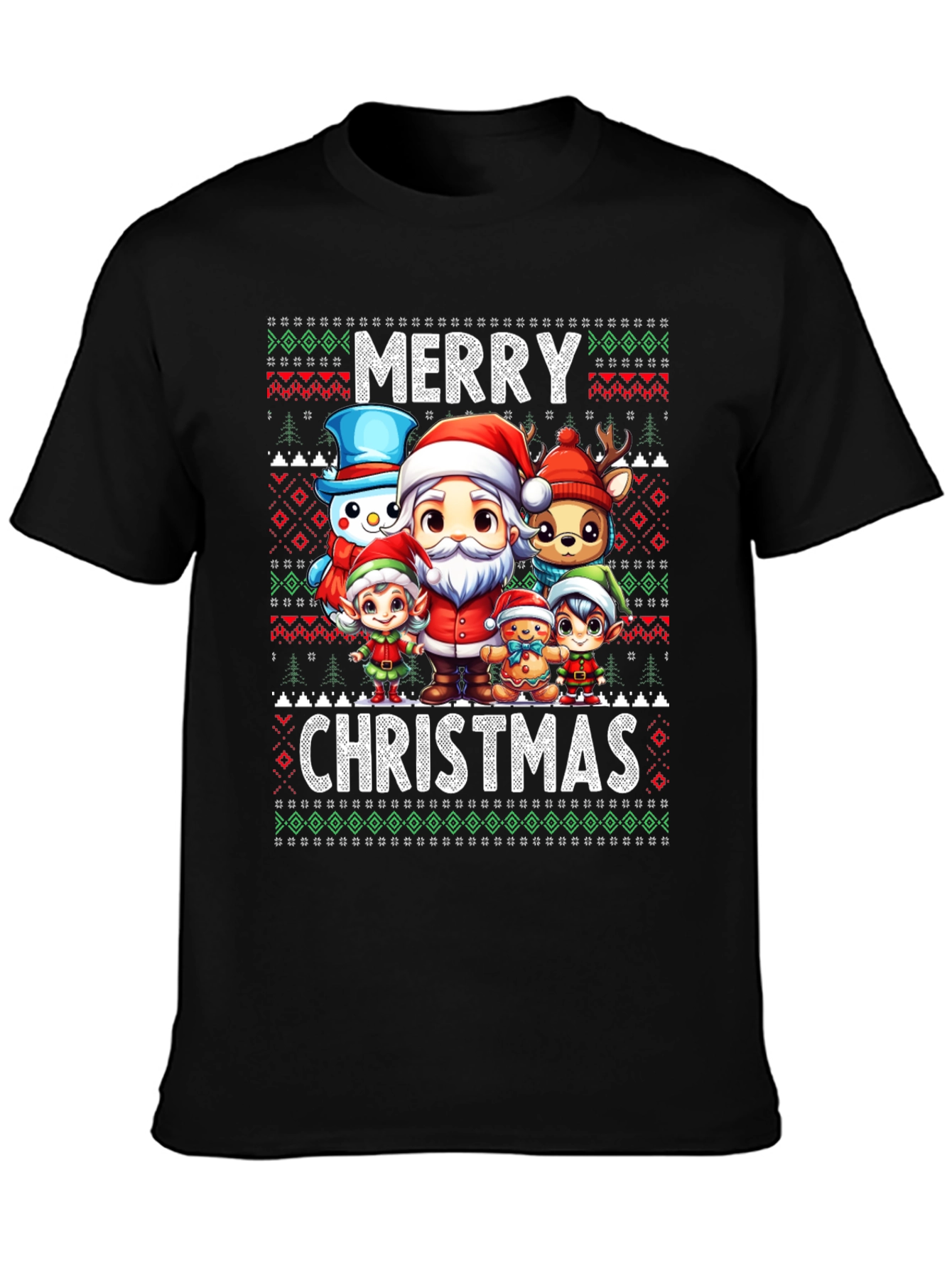 Merry Christmas Cartoon T-Shirt