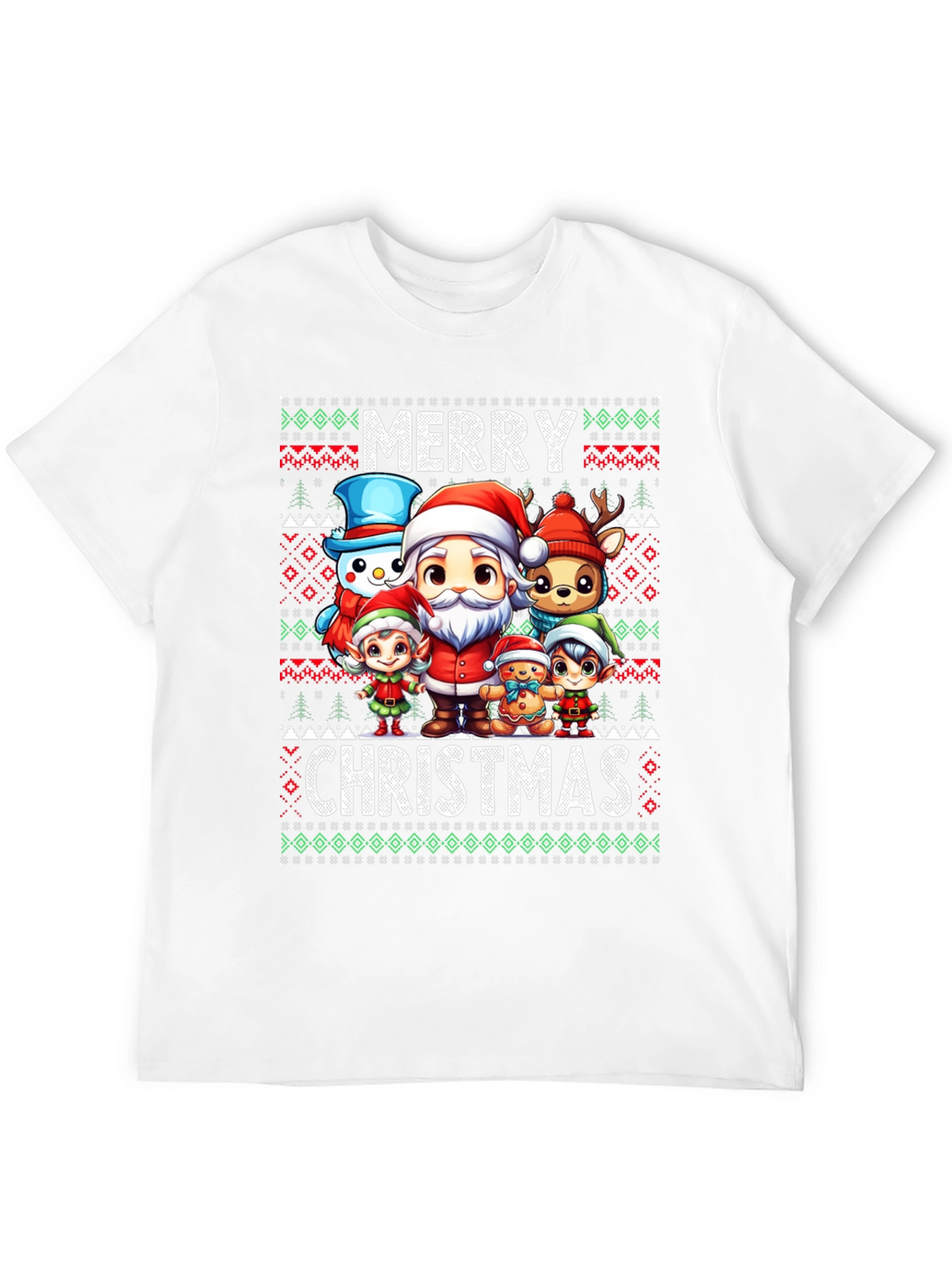 Merry Christmas Cartoon T-Shirt