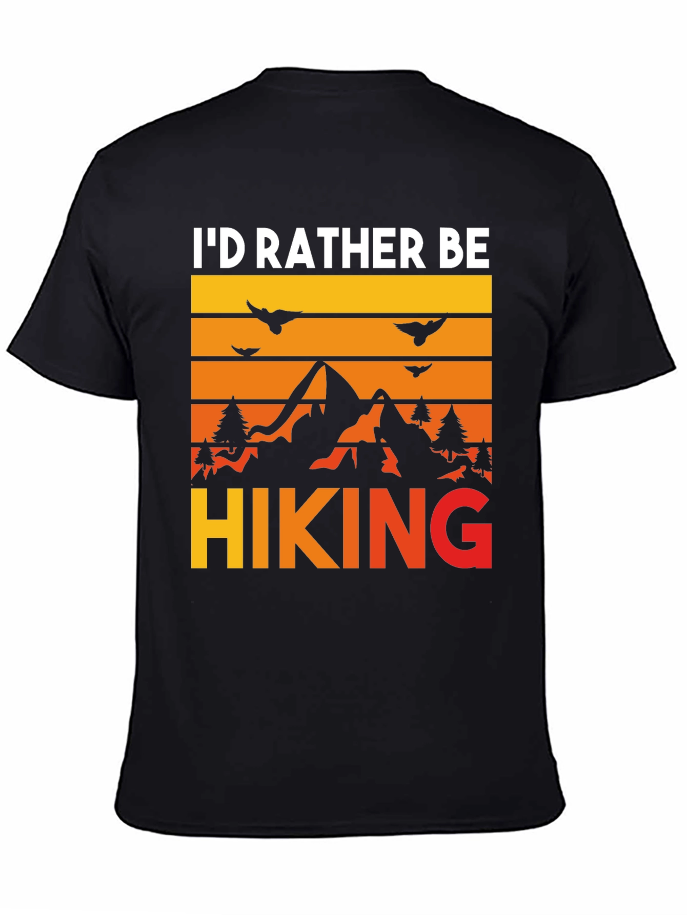Id Rather Be Hiking Graphic Tee
