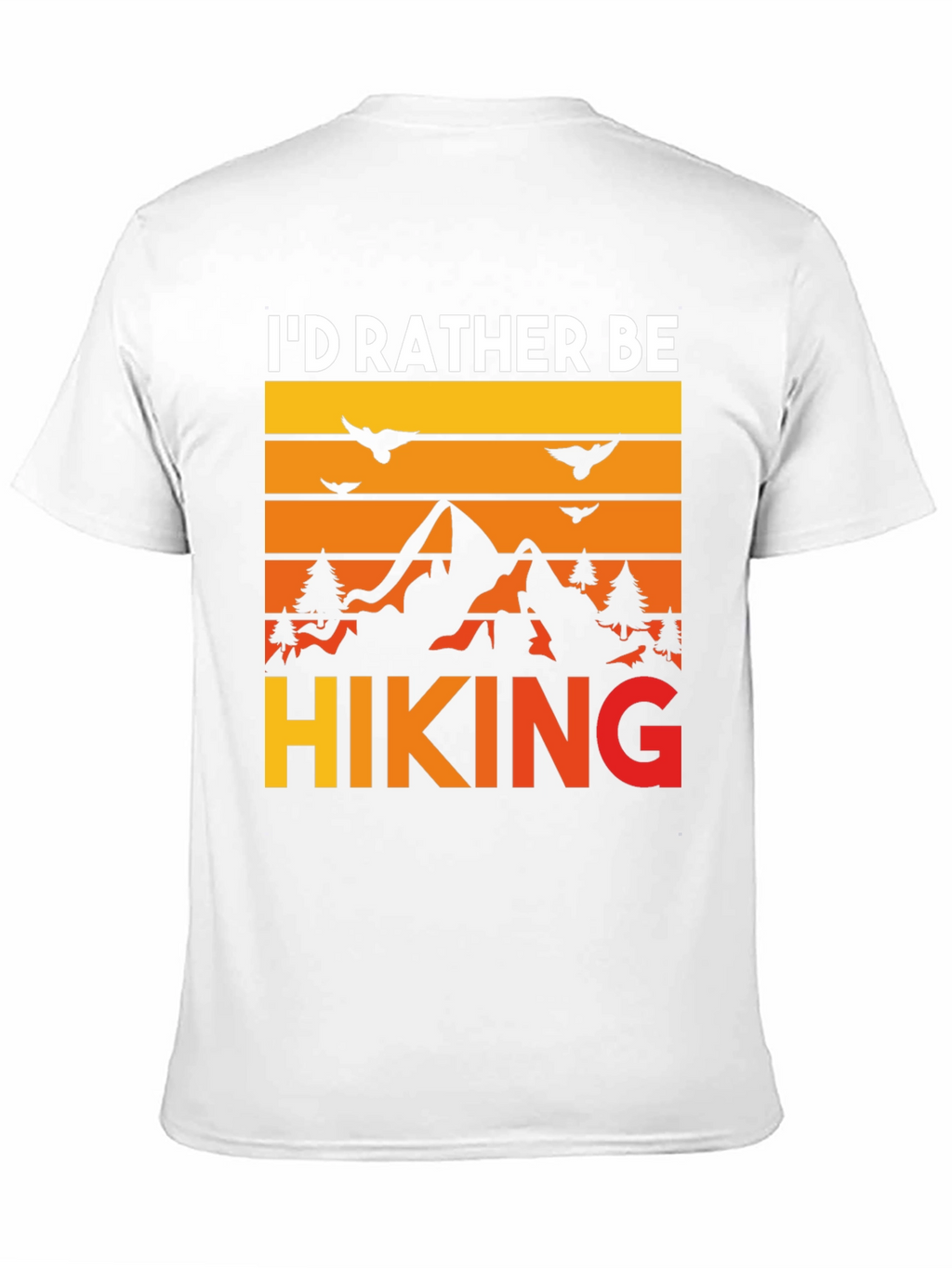 Id Rather Be Hiking Graphic Tee
