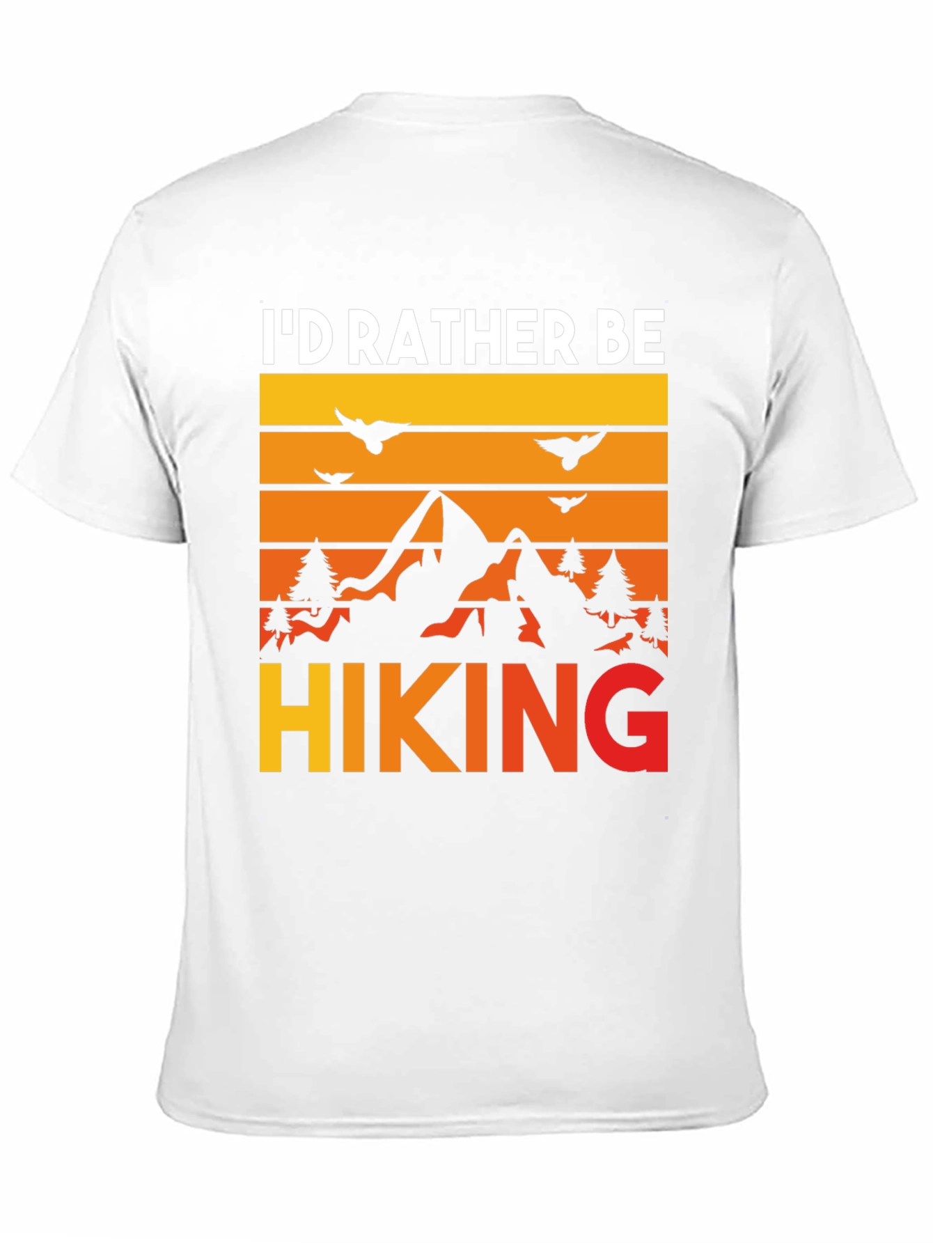 Id Rather Be Hiking Graphic Tee