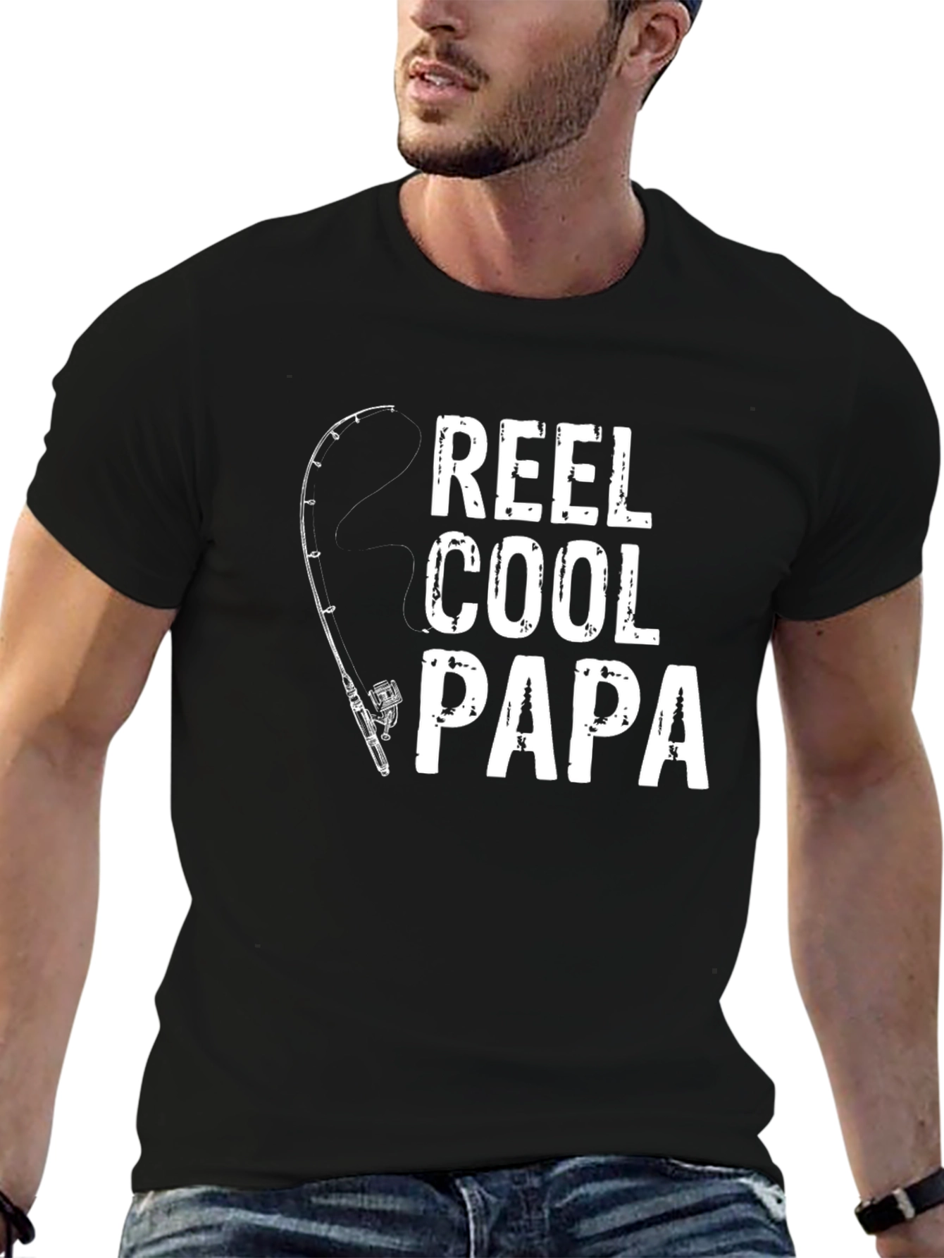 Reel Cool Papa Fishing T-Shirt - Fathers Day Gift
