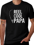 Reel Cool Papa Fishing T-Shirt - Fathers Day Gift