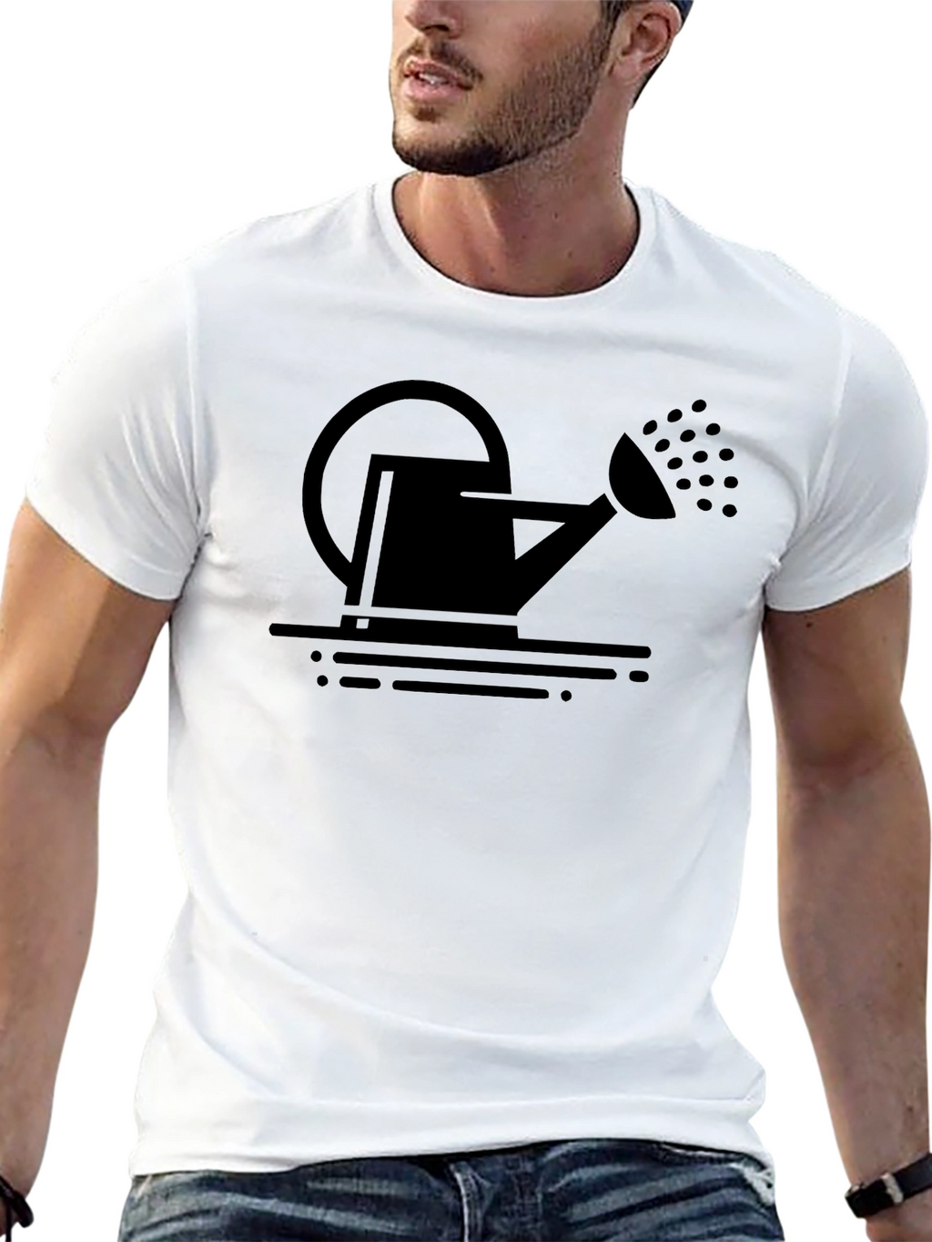 Gardening Watering Can Graphic Tee