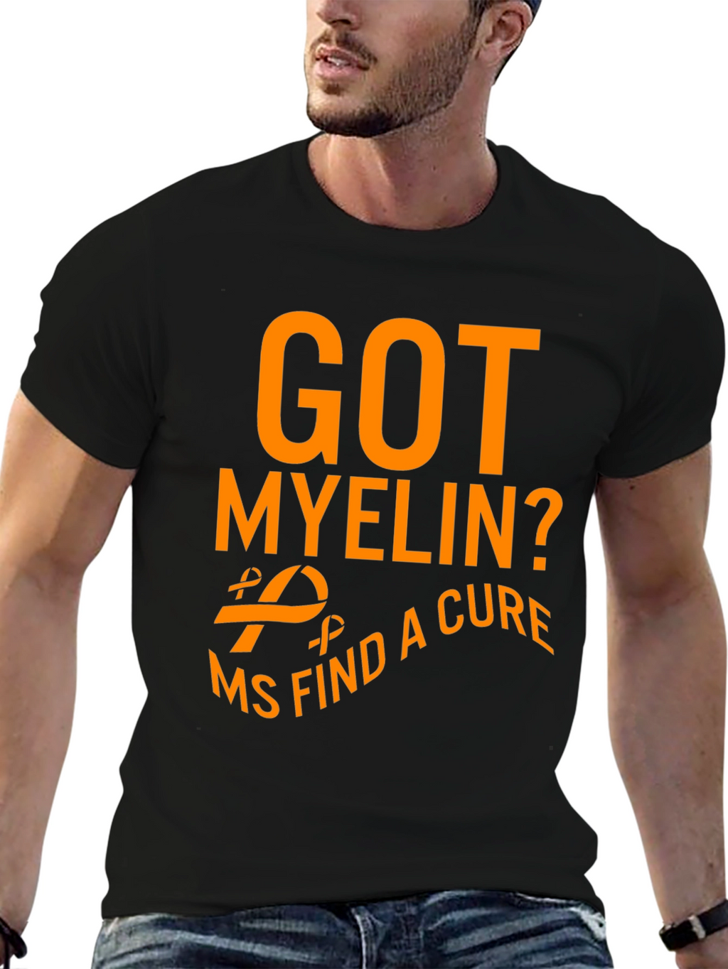 Got Myelin? MS Find a Cure Awareness T-Shirt