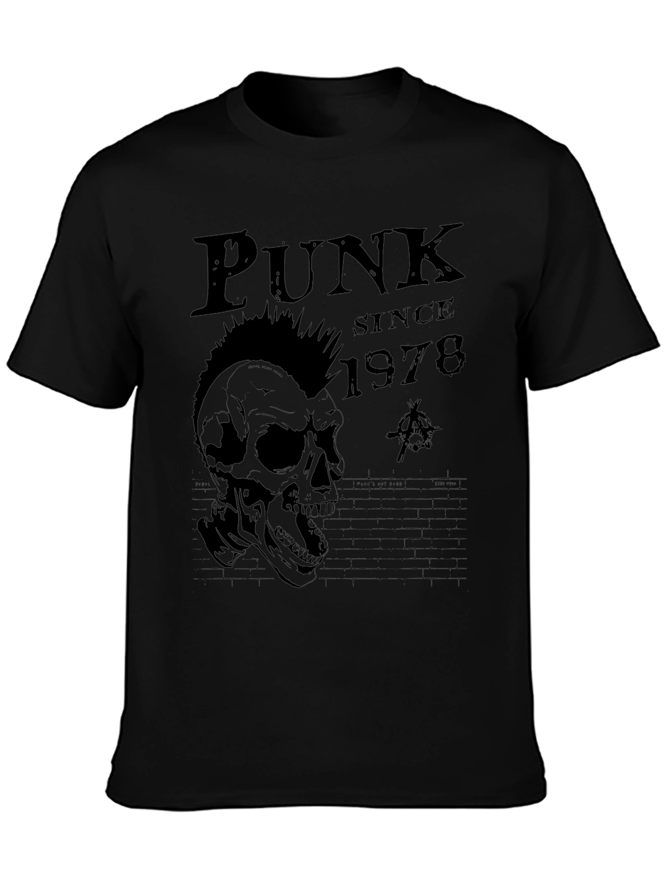 Punk Since 1978 Skull Graphic T-Shirt