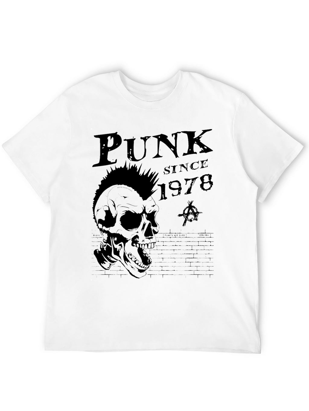 Punk Since 1978 Skull Graphic T-Shirt
