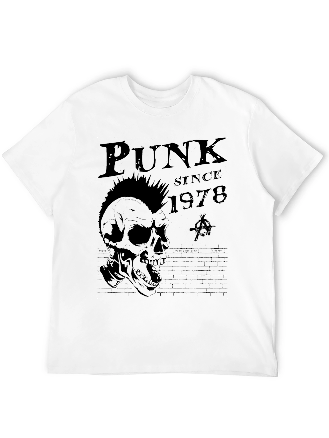 Punk Since 1978 Skull Graphic T-Shirt