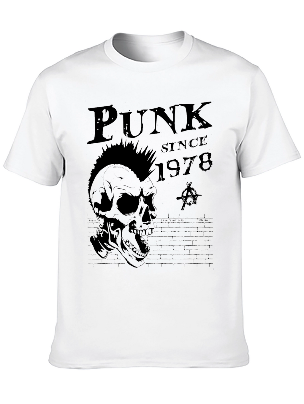 Punk Since 1978 Skull Graphic T-Shirt